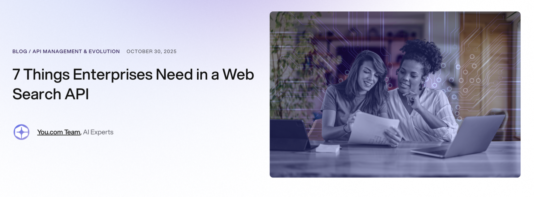 7 Things Enterprises Need in a Web Search API